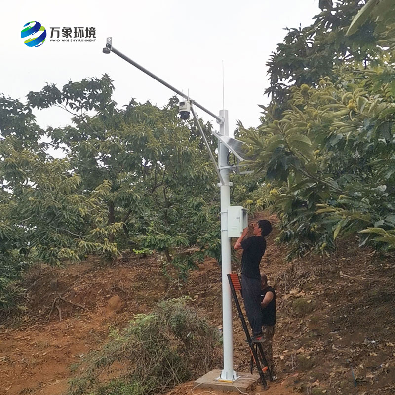 泥水位監測站可同時測量渠道內水位、降雨量